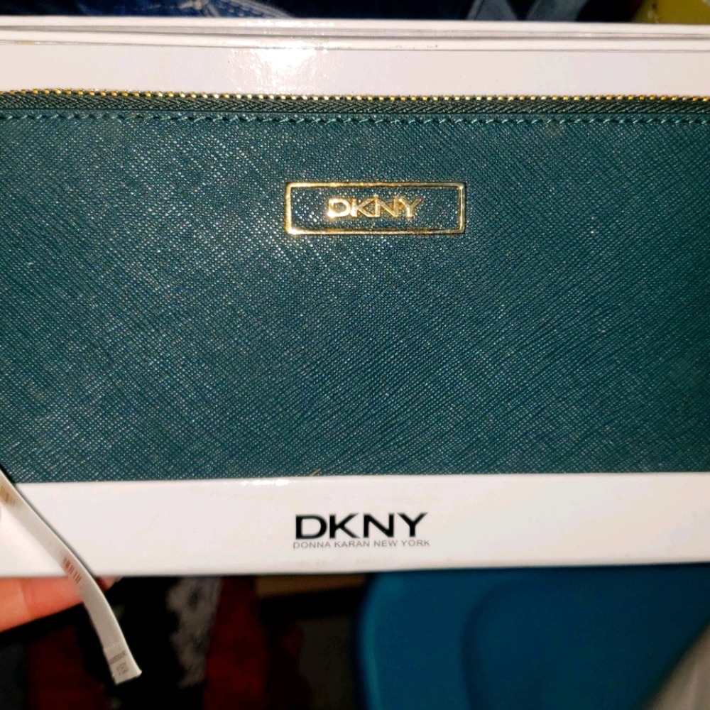 DKNY Saffiano Leather Wallet